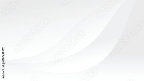 abstract white background with elegant wavy lines design 