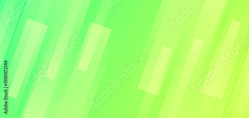 Green abstract design with gradient effect and rectangular shapes moving 