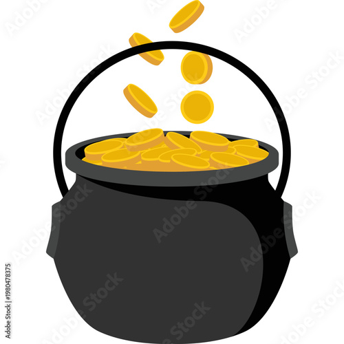 Pot of Gold Illustration