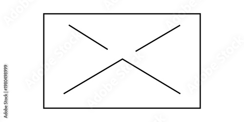 Email Envelope Icon with Notification Badge for Digital Communication , email icon set. Mail icon set. email icon vector. E-mail Envelope illustration