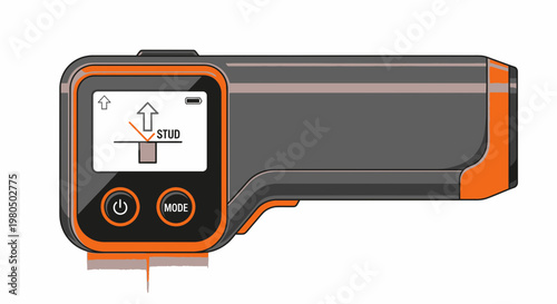 Electronic Stud Finder Device for Wall Scanning and Hidden Object Detection