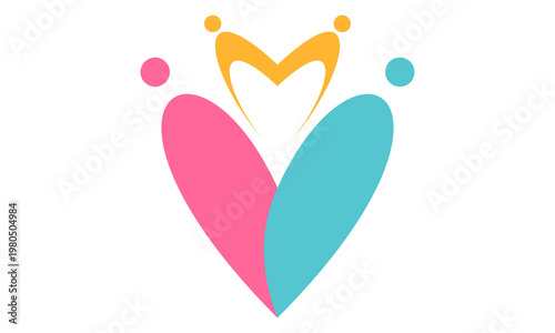 international day of family vector logo