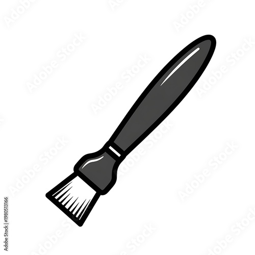 Paint Brush Illustration Art Tool.