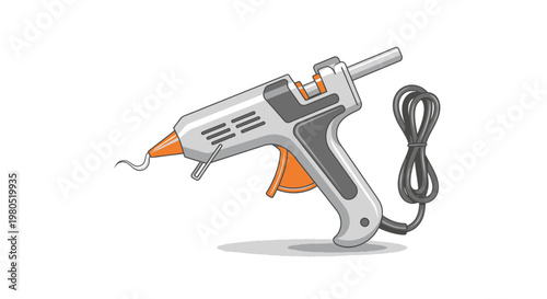 Hot Glue Gun with Cable - Crafting and Repair Tool