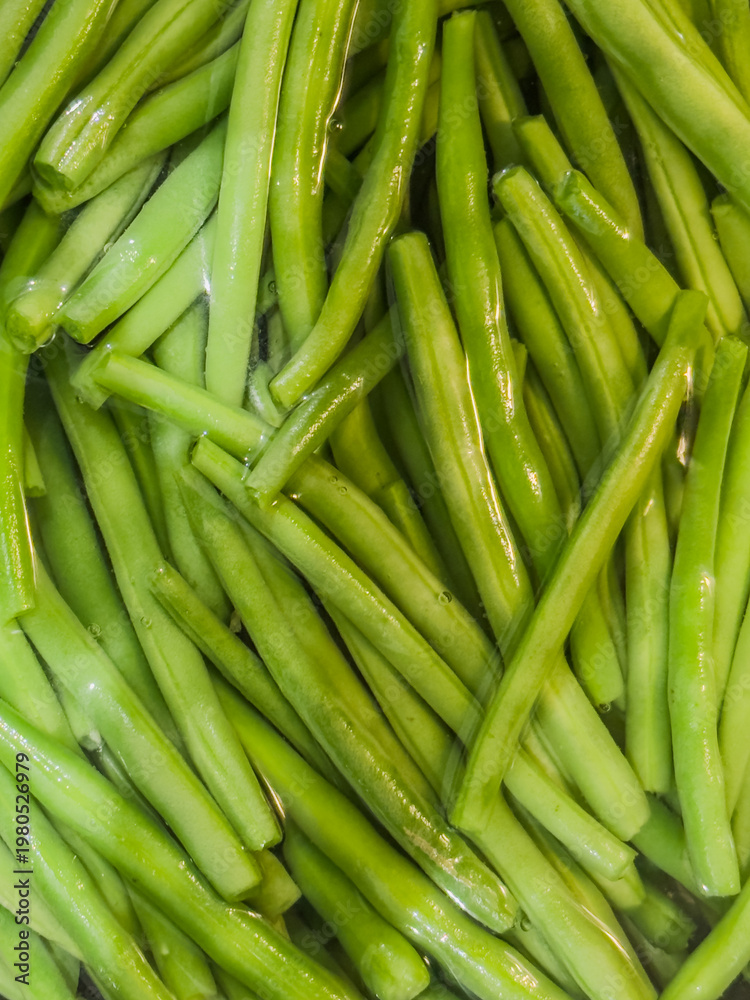 Obraz premium fresh green beans