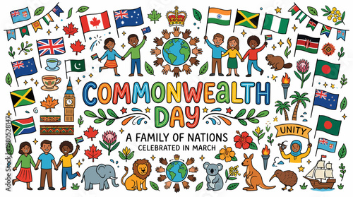 Commonwealth Day Celebration - Unity, Diversity, Nations