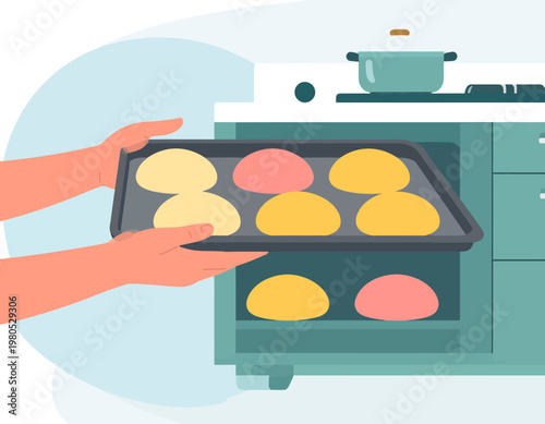 A young boy happily reading a book inside a cozy red blanket fort decorated with string lights and a teddy bear.