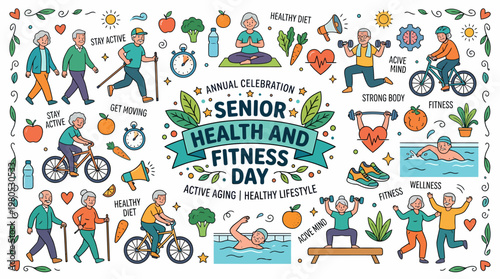 Senior Health and Fitness Day: Active Aging, Healthy Lifestyle