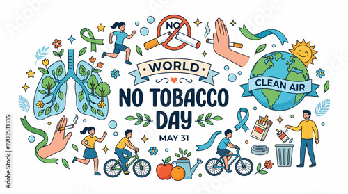 World No Tobacco Day May 31 Healthy Lifestyle Lung Health