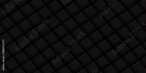 Abstract dark carbon fiber texture with overlapping geometric diamond pattern
