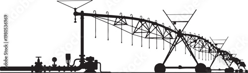 Center pivot irrigation system