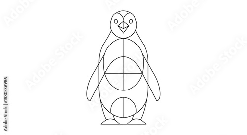Simple Penguin Drawing Guide Learn to Sketch a Cute Penguin Step-by-Step