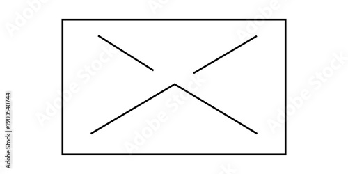 Email Envelope Icon with Notification Badge for Digital Communication , email icon set. Mail icon set. email icon vector. E-mail Envelope illustration