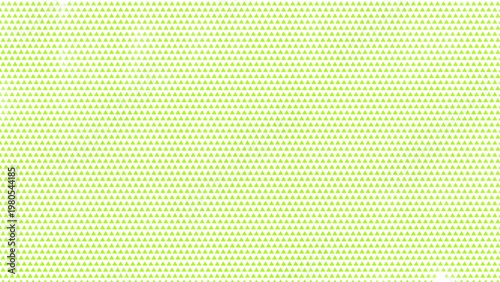 Foto Seamless abstract pattern featuring many small bright green triangles on white b
