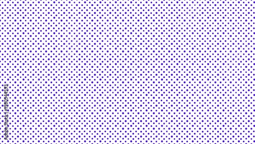 Obraz na plátně Seamless halftone dot pattern texture background with vibrant purple blue colora