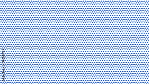 Photos Seamless pattern featuring many small blue triangles repeated across a white bac