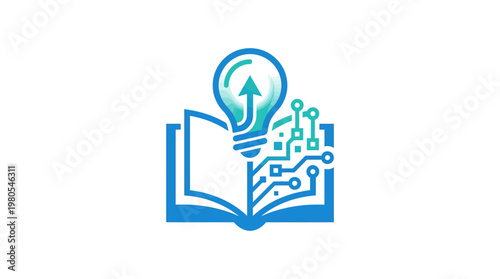 Creative Technology and Education Concept Logo