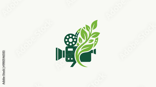 Eco-Friendly Film Production Logo