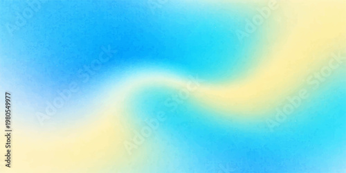 Abstract colorful background with lines merging sky and sea into a 3d nature landscape featuring a blue sunset over ocean waves and summer sunlight