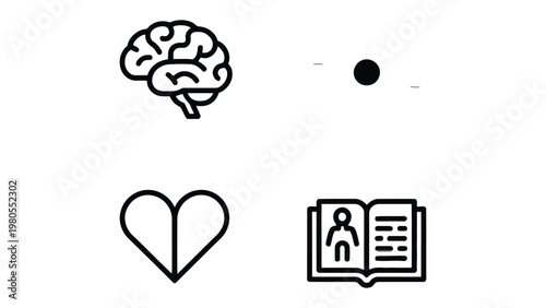 The Anatomy of Understanding: A visual exploration of the intricate relationship between the mind, heart, and the pursuit of knowledge