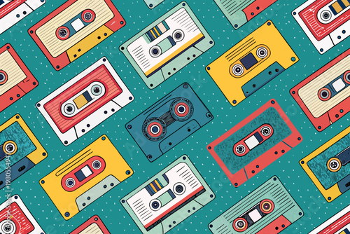 Elegant Old School Gadget Cassette Floppy Disk Professional Photo