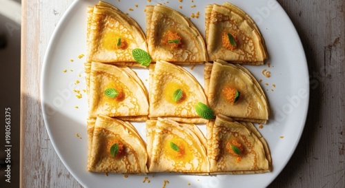 crepe suzette, french dessert, sweet crepes perfect for National Crepe Suzette Day