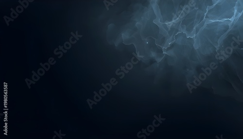 A dark and ominous stormy sky with lightning illuminating the clouds