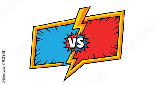 Comic book style fight elements including fists swords and explosion effects