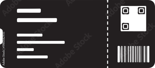 Black dvd case mockup with white details