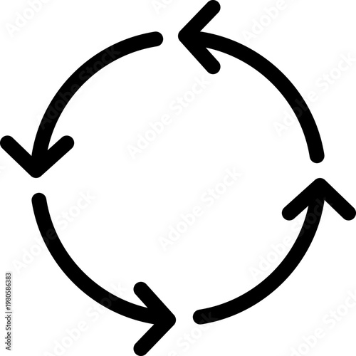 Circular Arrows Icon