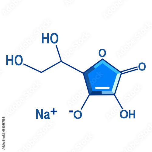 Sodium Ascorbate Chemical Structure