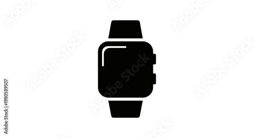 A sleek smartwatch illustration with modern design d2 66