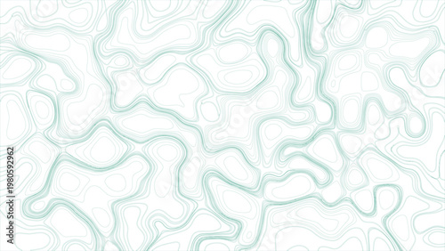 Background of the topographic map. Topographic map lines, contour background.  Topography map background. Vector geographic contour