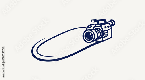 Camera and Lens with Motion Trail