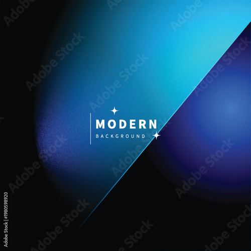 Modern abstract blue vector graphic background design featuring smooth gradients and geometric shapes for creative digital presentation and artistic projects