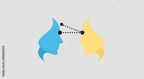 Communication and Connection Concept with Two Profiles and Connecting Nodes