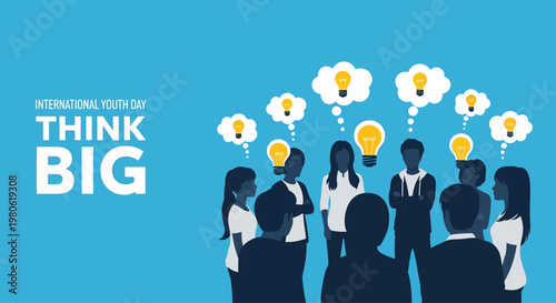 Diverse group of people brainstorming creative ideas together.