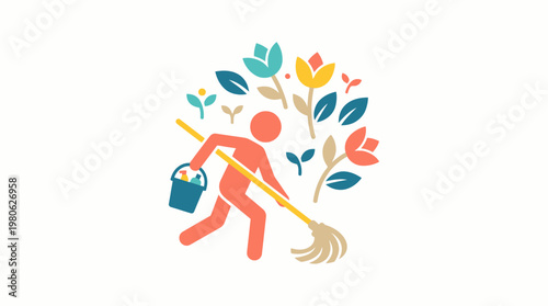 Spring Cleaning with Blooming Plants