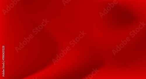 Luxury red satin smooth fabric background. Abstract background luxury red cloth or liquid wave or wavy folds of silk satin background. Red silky fabric. Decoration element for design.