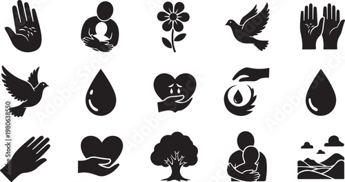 Icons of compassion and care for the environment and people