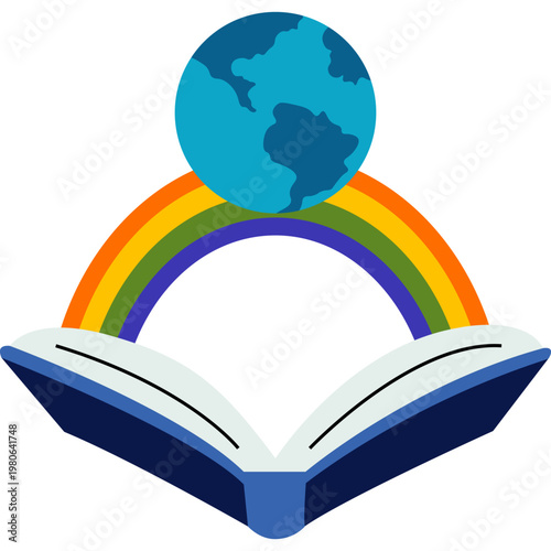 Open Book with Global Rainbow Concept
