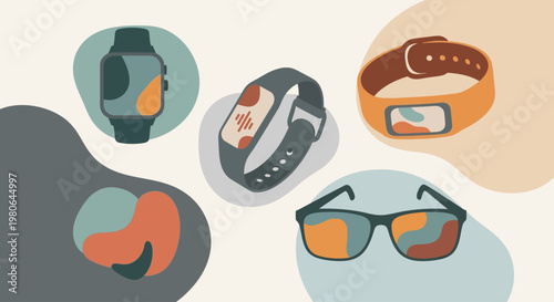 Smartwatch and accessories collection