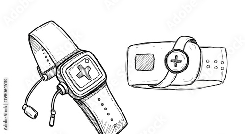 Smartwatch and fitness tracker designs