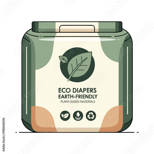 Eco Friendly Plant Based Baby Diapers for Gentle Skin Care