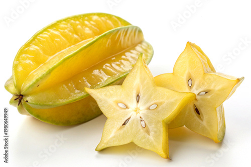 Bild auf Leinwand Golden Star fruit (carambola)