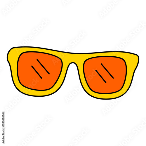 Stylish summer sunglasses