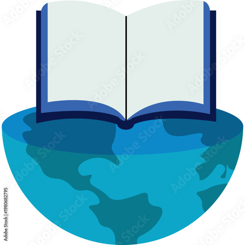 Global Education and Knowledge Icon