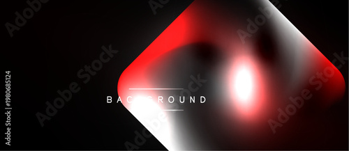Abstract red, white gradient. Dynamic shapes suggest speed, energy. Dark background emphasizes bright central glow. Text reads background.