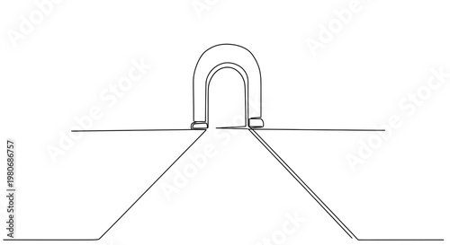 Closeup of metal hook fastener.