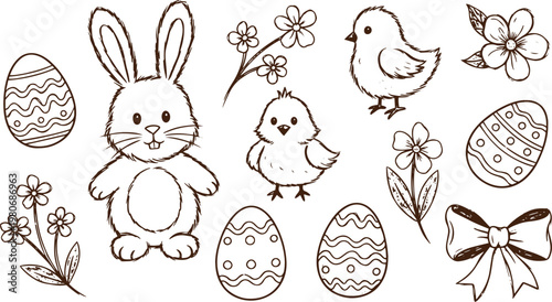 hand-drawn dandelion seed head with spores flying in minimalist black and white illustration